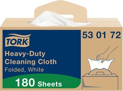 Tork Heavy Duty werkdoek W7 Premium 1lgs. wit 530172 35,5x42,8cm Handybox 180 doek