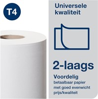 Tork T4 toiletpapier Universal wit 2-laags 120776-3