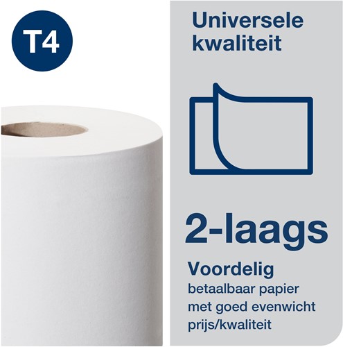 Tork T4 toiletpapier Universal wit 2-laags 120776-3