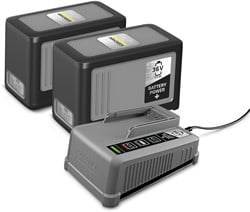 Karcher starterkit 36/75 2 accu's & 1 lader 36V -7.5Ah
