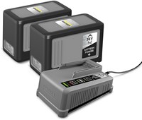 Kärcher Starterkit 36/75 – 2 Accu’s & 1 Snellader 36V – 7.5Ah