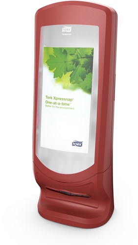 Tork Xpressnap Servetdispenser N4 Rood Staand Model 272212