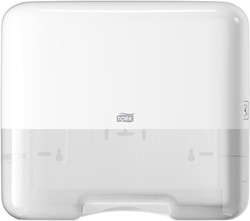 Tork Z-vouw handdoekdispenser H3 Elevation wit Mini 553100 Z-vouw en C-vouw