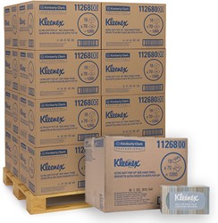 PALLETDEAL Kleenex interfold handdoeken Ultra soft wit medium 1126 1lgs. - 16 dozen