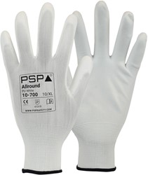 PSP 10-700 PU Werkhandschoen Wit – Comfort & Grip