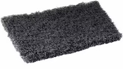 3M Scotch Brite pads t.b.v. bakplaten zwart SB46 101x133m.  Doos 3 pak 20 stuks