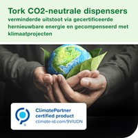 Tork PeakServe Mini Continu Handdoek Dispenser Wit H5-2