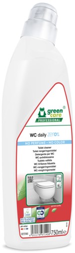 Green Care WC Daily Zero % toiletreiniger 750ml