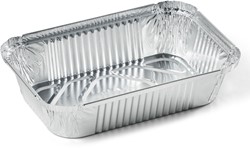 Pluspack bakje aluminium 849ml rechthoek Doos 1000 stuks