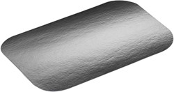 Pluspack deksel karton/PE/alu rechthoek aluminium 213x150mm Doos 20x50 stuks