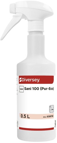 Taski lege sprayflacon 500ml t.b.v. Sani 100 ^ incl. trigger Hazet